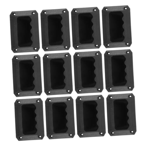 jojofuny 12 Stück Teiliges Kunststoff Lautsprechergriff Versenkter Seitengriff Robuster Audiozubehör Ergonomisch Sicherer Griff Einfach zu Montieren Für Lautsprechergehäuse jojofuny 12 Stück Teiliges Kunststoff Lautsprechergriff Versenkter Seitengriff Robuster Audiozubehör Ergonomisch Sicherer Griff Einfach zu Montieren Für Lautsprechergehäuse von jojofuny