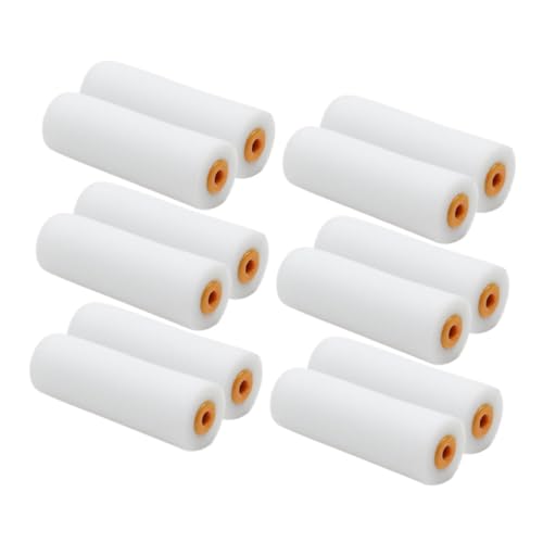 jojofuny 12 Stück Teiliges Schaumstoff farbroller Hochdichter Mini Paint Roller für Wand Decken Möbelanstrich Wasserbasierte Farbe Glatte Oberflächen ohne Pinselspuren Einfach zu jojofuny 12 Stück Teiliges Schaumstoff farbroller Hochdichter Mini Paint Roller für Wand Decken Möbelanstrich Wasserbasierte Farbe Glatte Oberflächen ohne Pinselspuren Einfach zu von jojofuny