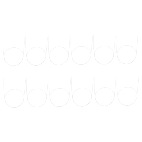 jojofuny 12 Stück Weiche und Robuste Bastelhaare für DIY Projekte Handgemachte Accessoires für Plüschtiere und Figurinen jojofuny 12 Stück Weiche und Robuste Bastelhaare für DIY Projekte Handgemachte Accessoires für Plüschtiere und Figurinen von jojofuny