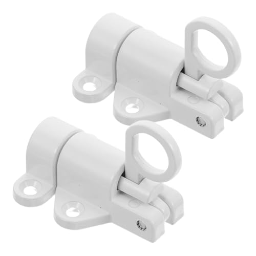 jojofuny 1Paar Selbstverriegelnder Tür und Fensterbeschlag Aluminiumlegierung Einfach zu Installierender Sicherheitsriegel für Stahlfenster und Türen mit Schrauben jojofuny 1Paar Selbstverriegelnder Tür und Fensterbeschlag Aluminiumlegierung Einfach zu Installierender Sicherheitsriegel für Stahlfenster und Türen mit Schrauben von jojofuny