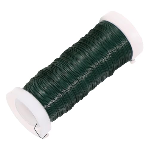 jojofuny 1Rolle Flexibler Pflanzenbinder Grünem Draht für Weinreben Sträucher und Blumen Vielseitig Einsetzbar für Gartenprojekte und DIY Anwendungen von jojofuny