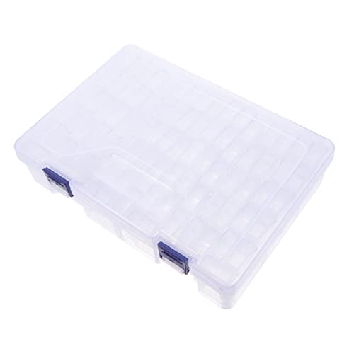 jojofuny 1Satz Aufbewahrungsbox für Schmuck und Nailart Fächer mit Deckeln Transparente Sortierbox für Kleine Gegenstände Platzsparend für Zuhause für Diamantmalerei jojofuny 1Satz Aufbewahrungsbox für Schmuck und Nailart Fächer mit Deckeln Transparente Sortierbox für Kleine Gegenstände Platzsparend für Zuhause für Diamantmalerei von jojofuny