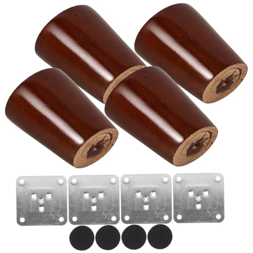 jojofuny 1Satz Sofa Beine Höhenverstellbare Möbelfüße für Couch Schrank Stabil und Langlebig Walnussfarbe mit Funktion für Möbeltyp jojofuny 1Satz Sofa Beine Höhenverstellbare Möbelfüße für Couch Schrank Stabil und Langlebig Walnussfarbe mit Funktion für Möbeltyp von jojofuny