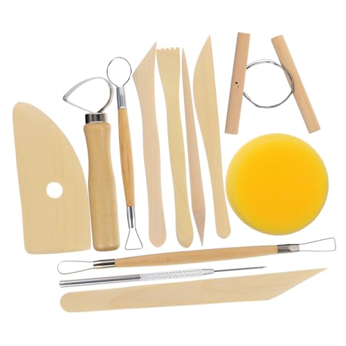jojofuny Sculpting Tools Set Polymer Clay Schaber Skulptur Werkzeuge Für Töpfern Tonschnitzwerkzeug Mit Glatten Griffen Für Anfänger Und Profis jojofuny Sculpting Tools Set Polymer Clay Schaber Skulptur Werkzeuge Für Töpfern Tonschnitzwerkzeug Mit Glatten Griffen Für Anfänger Und Profis von jojofuny