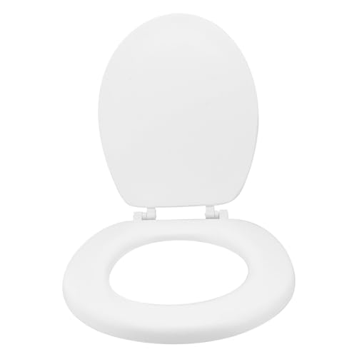 jojofuny 1stk Toilettendeckel Länglicher Toilettensitz Gepolsterter Toilettensitz Toilettensitze Oval Standard-toilettensitz Toilettenabdeckung Ev Weiß Kleinkind Runden von jojofuny