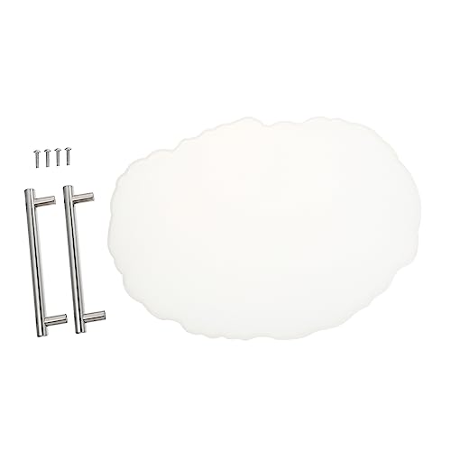 jojofuny 2 Obsttellerformen Gießform Für Den Innenbereich Hand Silikonform Bastelform DIY Zubehör Bastel Untersetzerform DIY Zubehör DIY Untersetzerform Epoxid Untersetzerform von jojofuny