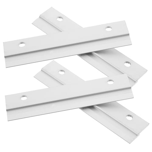 jojofuny 2 Paare Z-klemmen Bilderaufhänger Aluminium French Cleat Sicherheitswandhalterung für Schwere Bilder Spiegel und Schränke Ineinandergreifendes Montagesystem für Zuhause und Büro von jojofuny