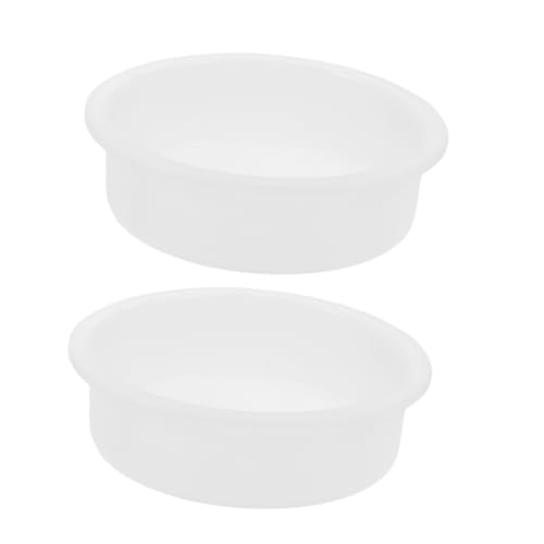 jojofuny 2 Runde Silikonformen Runde Silikon Tablettform Für Heimwerkerarbeiten – Epoxidharz Gussform Für Untersetzer Servierbretter Und Heimdekoration jojofuny 2 Runde Silikonformen Runde Silikon Tablettform Für Heimwerkerarbeiten – Epoxidharz Gussform Für Untersetzer Servierbretter Und Heimdekoration von jojofuny