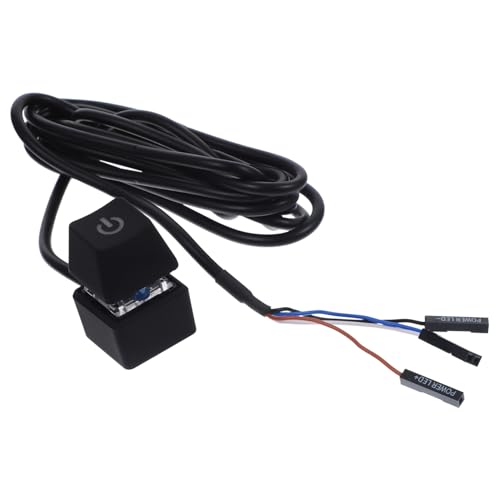 jojofuny 2stücke Pc Power Button Externer Desktop Netzschalter Mit -anzeige Verlängerungskabel Für Pc Und Computergehäuse Für Gaming Und Büroanwendungen jojofuny 2stücke Pc Power Button Externer Desktop Netzschalter Mit -anzeige Verlängerungskabel Für Pc Und Computergehäuse Für Gaming Und Büroanwendungen von jojofuny