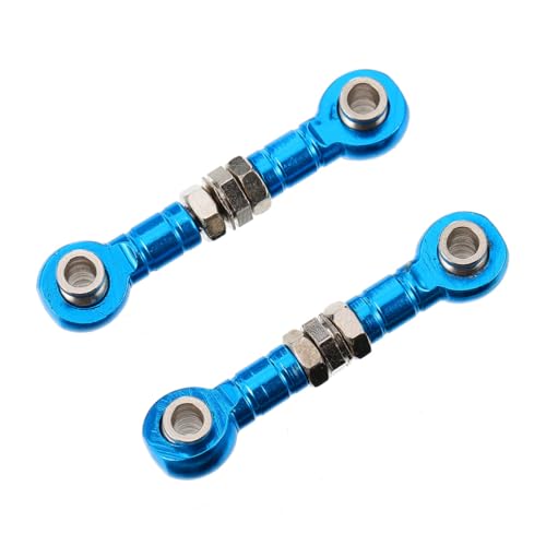 jojofuny 2 STÜCK Einstellbare Servolenkstange Lenkgestänge für Rc Auto Lkw Ersatzteil Langlebiges Verbindungsstange ohne Grate für Präzise Steuerung von jojofuny