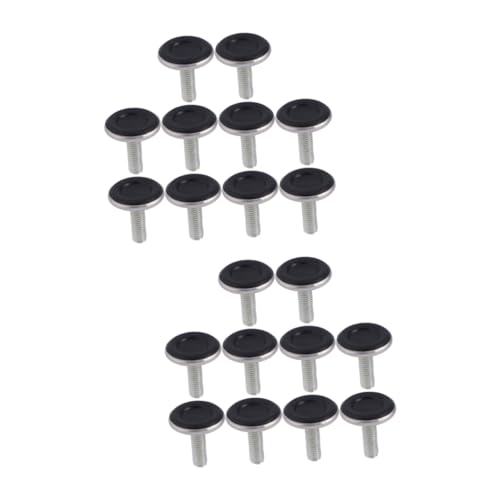jojofuny 2 Sätze Bodenmatte Barhocker Tisch Möbelbeine Nivellierer Sitz/Steh/Schreibtisch Computerständer Spüle Monitorständer Schreibtischständer Dual High Stuhl 24 Stück * 2 von jojofuny