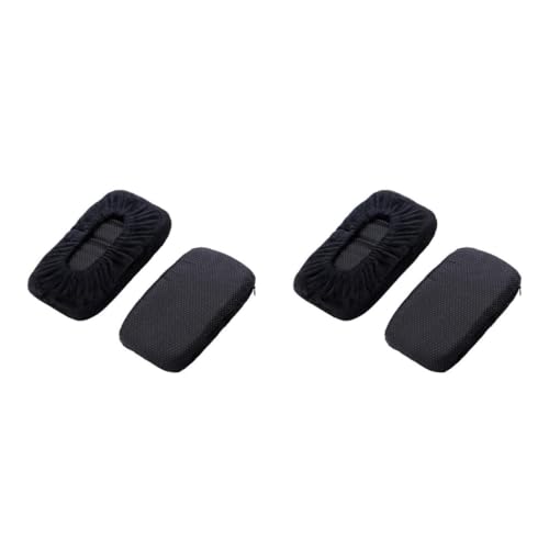 jojofuny 2 Sätze Memory Foam Armlehnenpolster Mit Elastischem Bezug Ergonomisches Kissen Für Büro Und Esszimmerstühle Schwarz Armstütze Für Komfort Und Entlastung 2 Stücke * 2 jojofuny 2 Sätze Memory Foam Armlehnenpolster Mit Elastischem Bezug Ergonomisches Kissen Für Büro Und Esszimmerstühle Schwarz Armstütze Für Komfort Und Entlastung 2 Stücke * 2 von jojofuny