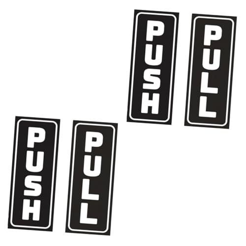 jojofuny 2 Sätze Pull Push Türaufkleber Kreative Tür Sticker für Selbstklebend Hinweise für Innen und Außen Hochwertiges Einfache jojofuny 2 Sätze Pull Push Türaufkleber Kreative Tür Sticker für Selbstklebend Hinweise für Innen und Außen Hochwertiges Einfache von jojofuny