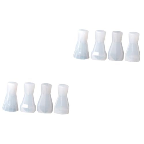 jojofuny 2 Sätze Silikonform Für Ringe Teiliges Vielseitige Epoxidharz Gießform Für Diy Schmuck Für Bastelarbeiten Leicht 4 Stück * 2 von jojofuny