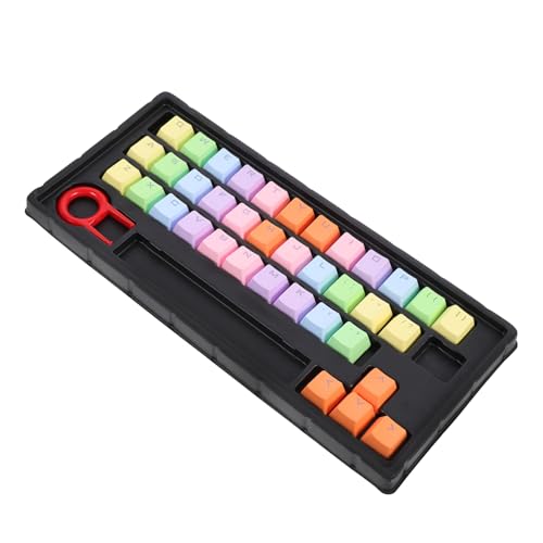 jojofuny 2 Sätze Tastenkappe Tastatur Versorgung Pudding Keycaps Keyset Leuchtend Computertastaturen Tastatur- Klaviatur Bunte Tastaturkappen Tastaturschutz Wort Durch Zubehör Pbt von jojofuny