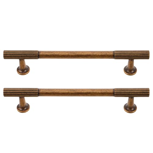 jojofuny 2 Sets Schrankschubladengriffe – Elegante Schranktürgriffe aus Zinklegierung – Vintage-Schubladengriffe für Kleiderschrank, Kommode, Schrankmöbel jojofuny 2 Sets Schrankschubladengriffe – Elegante Schranktürgriffe aus Zinklegierung – Vintage-Schubladengriffe für Kleiderschrank, Kommode, Schrankmöbel von jojofuny