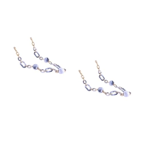 jojofuny 2 Stck. Marble Design Handtaschen Ersatzkette DIY Umhängekette Abnehmbaren Haken für Gestaltung und Stilvolle jojofuny 2 Stck. Marble Design Handtaschen Ersatzkette DIY Umhängekette Abnehmbaren Haken für Gestaltung und Stilvolle von jojofuny