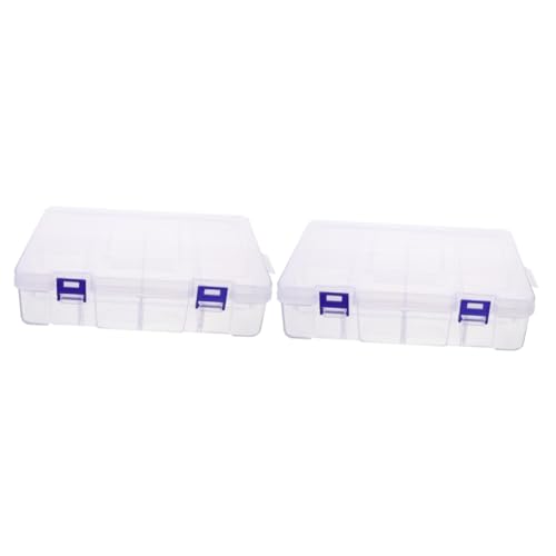 jojofuny 2 Stück Aufbewahrungsbox aus Vorratsbehälter groß Aufbewahrungsboxen Perlen Fall tragbarer Organizer Strass-Organizer-Behälter Plastik jojofuny 2 Stück Aufbewahrungsbox aus Vorratsbehälter groß Aufbewahrungsboxen Perlen Fall tragbarer Organizer Strass-Organizer-Behälter Plastik von jojofuny