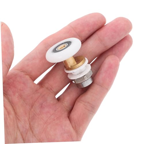 jojofuny 2 Stück Duschschiebetür Laufrolle Großer Hochwertiger Glas schiebetürrolle mit Klassischem Bogen design für Duschtüren Einfache Montage Langlebig und Reibungslos Gleitend jojofuny 2 Stück Duschschiebetür Laufrolle Großer Hochwertiger Glas schiebetürrolle mit Klassischem Bogen design für Duschtüren Einfache Montage Langlebig und Reibungslos Gleitend von jojofuny