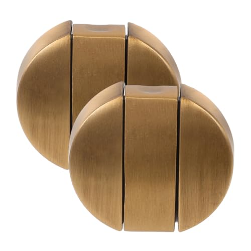 jojofuny 2 Stück Faltbare Wandhaken Rostfreiem Aluminium Antikfarbe Vielseitige Kleider und Handtuchhaken für Badezimmer und Schlafzimmer Langlebig und von jojofuny