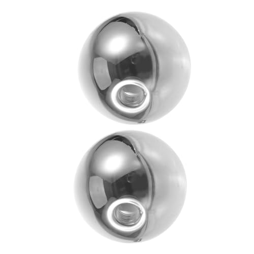 jojofuny 2 Stück Globe Light Cover Glasschirm Ersatz Globe Lampenschirm Glas Lampenschirm Ersatz Grau von jojofuny