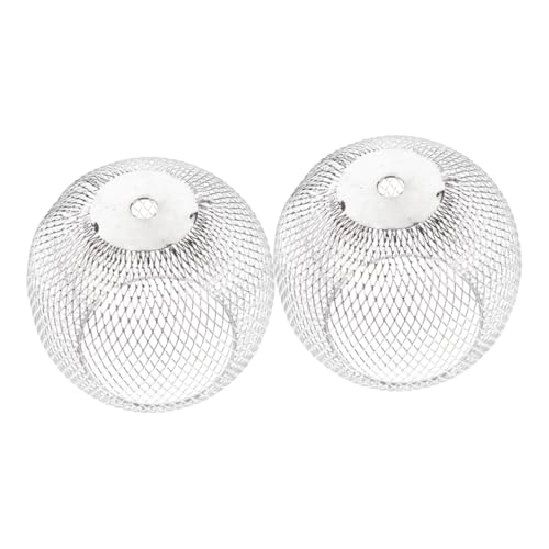 jojofuny 2 Stück Handgefertigter Metall Lampenschirm Offen Design Stilvoller Metallkäfig Lampenschirm Dekorative Pendelleuchte für Wohnzimmer Esszimmer Schlafzimmer Handgewebte jojofuny 2 Stück Handgefertigter Metall Lampenschirm Offen Design Stilvoller Metallkäfig Lampenschirm Dekorative Pendelleuchte für Wohnzimmer Esszimmer Schlafzimmer Handgewebte von jojofuny
