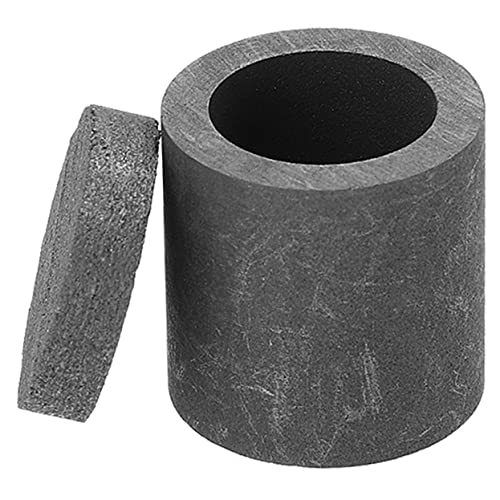 jojofuny 2 Stück Hochtemperatur Graphit Schmelztiegel mit Deckel Schmelzwerkzeug für Labor und Haushalt für Edelmetalle Wie und Platin Langlebig und Sicher jojofuny 2 Stück Hochtemperatur Graphit Schmelztiegel mit Deckel Schmelzwerkzeug für Labor und Haushalt für Edelmetalle Wie und Platin Langlebig und Sicher von jojofuny