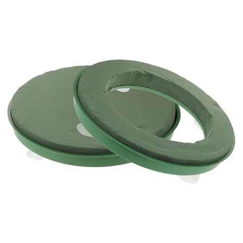 jojofuny 2 Stück Hochzeitsauto Blumen Dekorationsset mit Saugnapf Wiederverwendbare DIY Blumenarrangement Basis für Hochzeitsfeiern und Events für Kreative Blumenarrangements von jojofuny