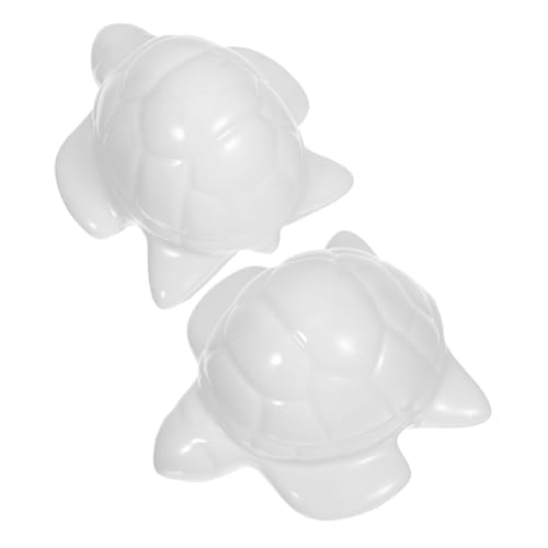 jojofuny 2 Stück Keramik Toilettenschraubenabdeckungen Schildkrötenform Dekorative Schraubenkappen Staubdicht Sicher Langlebig Weiß Badezimmerzubehör von jojofuny