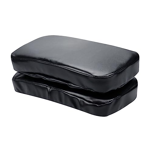 jojofuny 2 Stück Memory Foam Armlehnenpolster Ergonomische Ellenbogenstütze für Büro und Wohnstühle Schwarz mit Rutschfester Unterseite und Elastischem Bezug jojofuny 2 Stück Memory Foam Armlehnenpolster Ergonomische Ellenbogenstütze für Büro und Wohnstühle Schwarz mit Rutschfester Unterseite und Elastischem Bezug von jojofuny