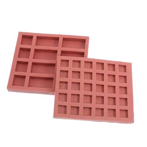 jojofuny 2 Stück Modellbodenfliesen Schimmel Miniatur-Ziegelformen Sandtischmodellmaterialien Mini-Haus-Silikonform Silikon gefälschte Formen DIY Mini-Fake-Ziegel herstellen Kieselgel Braun jojofuny 2 Stück Modellbodenfliesen Schimmel Miniatur-Ziegelformen Sandtischmodellmaterialien Mini-Haus-Silikonform Silikon gefälschte Formen DIY Mini-Fake-Ziegel herstellen Kieselgel Braun von jojofuny