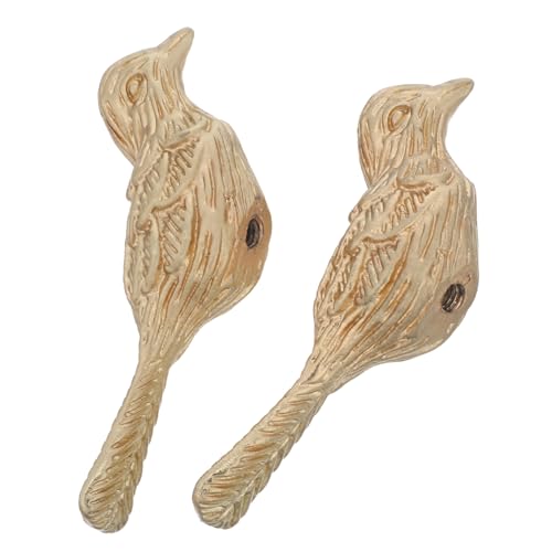 jojofuny 2 Stück Retro Schrankgriffe Vogel Motiv aus Goldenem Zinklegierung Single-hole Kommodenknöpfe Dekorative Schubladengriffe für Küchenschränke Kleiderschränke und Möbel jojofuny 2 Stück Retro Schrankgriffe Vogel Motiv aus Goldenem Zinklegierung Single-hole Kommodenknöpfe Dekorative Schubladengriffe für Küchenschränke Kleiderschränke und Möbel von jojofuny