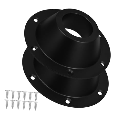 jojofuny 2 Stück Rv Tischsockel Aluminium Tischbeinsockel für Wohnmobile und Boote Durchmesser Einfache Installation Vielseitig Einsetzbar Design Schwarz jojofuny 2 Stück Rv Tischsockel Aluminium Tischbeinsockel für Wohnmobile und Boote Durchmesser Einfache Installation Vielseitig Einsetzbar Design Schwarz von jojofuny