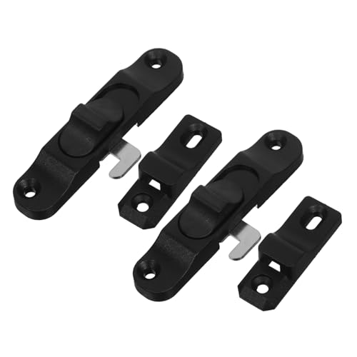 jojofuny 2 Stück Schieben Und Ziehen Des Klapptürschlosses Fußverriegelung Für Schiebetür Türschieberiegel Fensterverriegelungsschlösser Privatsphäre Schiebetürschloss Plastik Schwarz jojofuny 2 Stück Schieben Und Ziehen Des Klapptürschlosses Fußverriegelung Für Schiebetür Türschieberiegel Fensterverriegelungsschlösser Privatsphäre Schiebetürschloss Plastik Schwarz von jojofuny