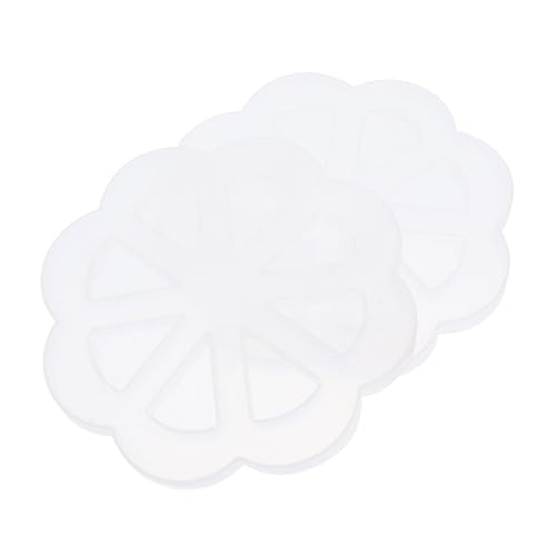 jojofuny 2 Stück Silikon Untersetzer Gießformen Diy Cup Mat Formen für Handwerk Waschbar und Wiederverwendbar für Bastelprojekte und Dekoration jojofuny 2 Stück Silikon Untersetzer Gießformen Diy Cup Mat Formen für Handwerk Waschbar und Wiederverwendbar für Bastelprojekte und Dekoration von jojofuny