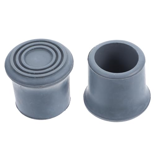 jojofuny 2 Stück Stuhlbeinkappen Möbel Schutzkappen rutschfest Bodenschutz für Holzfußböden Stuhlbeinschoner Langlebig Geräuschdämpfend für Esszimmer Büro von jojofuny