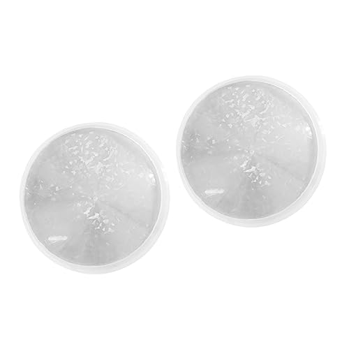 jojofuny 2 Stück Teacup Tray Silikonform für Epoxidharz Runde Diy Untersetzer Gießform Langlebig Hochtemperaturbeständig für Bastelprojekte und Tischdekoration von jojofuny