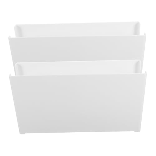 jojofuny 2 Stück Teiliges Desktop Dokumentenablage Weiß Großes Aufbewahrungsfach für Büroordner Scrapbook Papier und Akten Praktischer Organizer zur Schreibtischaufbewahrung Platzsparend jojofuny 2 Stück Teiliges Desktop Dokumentenablage Weiß Großes Aufbewahrungsfach für Büroordner Scrapbook Papier und Akten Praktischer Organizer zur Schreibtischaufbewahrung Platzsparend von jojofuny