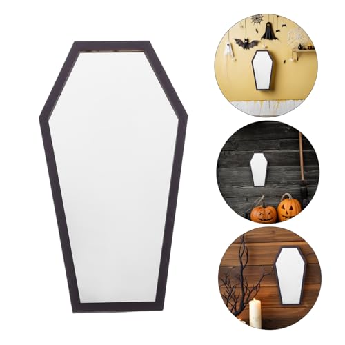 jojofuny 2 Stück Teiliges Halloween Sargspiegel aus Holz Selbstklebende Gothic Wandspiegel Langlebige Dekorative Wandaufkleber für Schlafzimmer Wohnzimmer und Badezimmer Einfache Montage jojofuny 2 Stück Teiliges Halloween Sargspiegel aus Holz Selbstklebende Gothic Wandspiegel Langlebige Dekorative Wandaufkleber für Schlafzimmer Wohnzimmer und Badezimmer Einfache Montage von jojofuny