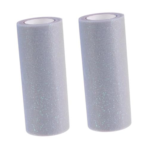 jojofuny 2 Stück Tüllrolle mit Glitzer Yards und Festdekoration für Tischläufer Stuhlschärpen und Bastelprojekte Lebendige Farben und Langlebig jojofuny 2 Stück Tüllrolle mit Glitzer Yards und Festdekoration für Tischläufer Stuhlschärpen und Bastelprojekte Lebendige Farben und Langlebig von jojofuny