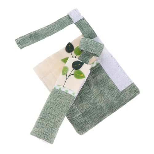 jojofuny 2 Stück Türgriff schutzhüllen Stoff Kälteschutz Handschuhe für Kühlschrank Küchengerätegriffe Rutschfeste Waschbare Abdeckungen Geeignet für Runde und Glatte Metallgriffe für von jojofuny