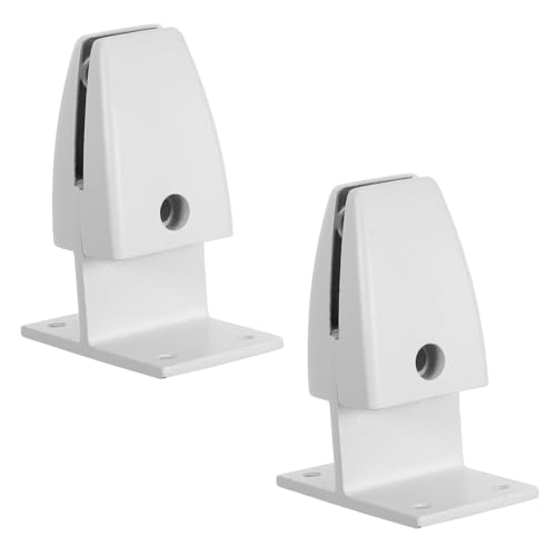 jojofuny 2 Stück Verstellbare Aluminiumlegierung Tischtrennwandklemme mit Stabilem Halter für Büro und Arbeitszimmer Sichtschutz Einfache Moderner Schreibtisch Teiler Clip von jojofuny