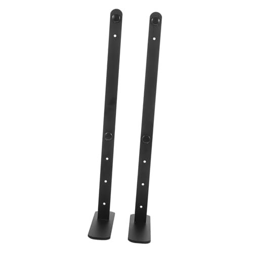 jojofuny 2 Stück Verstellbarer Pegboard Tischhalter Schwarz Stabiles Langlebiges Display ständer Zubehör Ergonomisch Höhenverstellbar Einfach zu Montieren für Büro und Arbeitsplatz von jojofuny