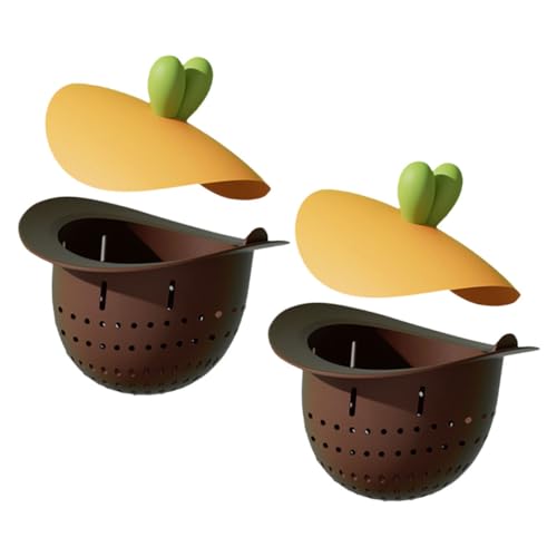 jojofuny 2 Stück Waschbecken Sieb Spülsiebe Badezimmerhaarfänger Abtropfgestell Für Küchenspüle Spülfilter Spülensieb Haarfänger Abtropfen Lassen Duschablauf Haarfänger TPR Braun jojofuny 2 Stück Waschbecken Sieb Spülsiebe Badezimmerhaarfänger Abtropfgestell Für Küchenspüle Spülfilter Spülensieb Haarfänger Abtropfen Lassen Duschablauf Haarfänger TPR Braun von jojofuny