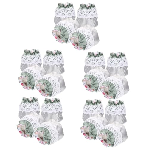 jojofuny 20 STK Tisch- und Stuhlfußabdeckung Stuhlkappen Tischfüße abdecken Stuhlbeinsocken Tischbeine stühle Stuhlbeine Socken Tischfüße Kappe Möbel Stiefel Bank Beinsätze Boden Baumwolle von jojofuny