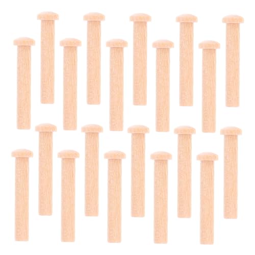 jojofuny 20 Stück Kleine Dübel Aus Massivholz T Nägel Holzstiftnagel Holznagel Stiftnägel Holznägel Lotusbaum Beige jojofuny 20 Stück Kleine Dübel Aus Massivholz T Nägel Holzstiftnagel Holznagel Stiftnägel Holznägel Lotusbaum Beige von jojofuny