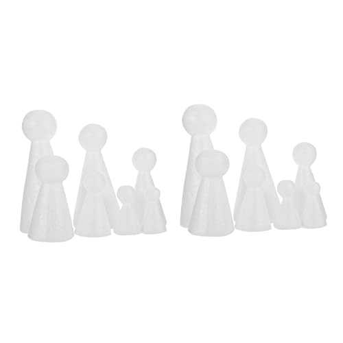 jojofuny 21 Stück DIY Foam Figuren für Teiliges Bastelspielzeug Gestalten Handwerkskunst für Kleine Künstler Pädagogisches ohne Geruch von jojofuny