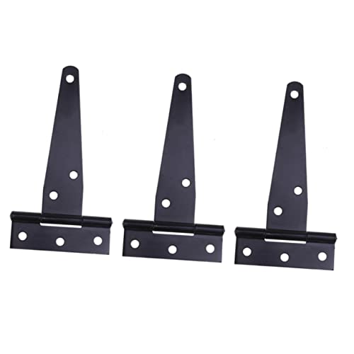 jojofuny 24 Stück T Schwarz Robuste T Förmige Scharniere für Türen und Gartentore Vielseitige Anwendung für Zuhause und DIY Projekte Einfache Installation und Langlebig jojofuny 24 Stück T Schwarz Robuste T Förmige Scharniere für Türen und Gartentore Vielseitige Anwendung für Zuhause und DIY Projekte Einfache Installation und Langlebig von jojofuny