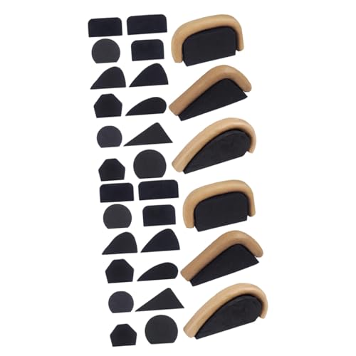 jojofuny 24 Stück Teiliges Keramiktassen Griff Formen DIY Werkzeug zum Herstellen von Tassengriffen Leichtes Material Kreative und Praktische Handwerkswerkzeuge für Gemeinsame DIY Projekte von jojofuny
