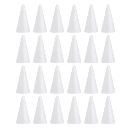 jojofuny 24 Stück Teiliges Weiße DIY Bastelmaterial für Glatte Oberfläche für Weihnachtsbaum Deko Kindergarten und Kreative Handwerksprojekte jojofuny 24 Stück Teiliges Weiße DIY Bastelmaterial für Glatte Oberfläche für Weihnachtsbaum Deko Kindergarten und Kreative Handwerksprojekte von jojofuny